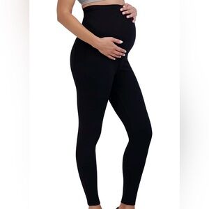 Women's Black Maternity Leggings